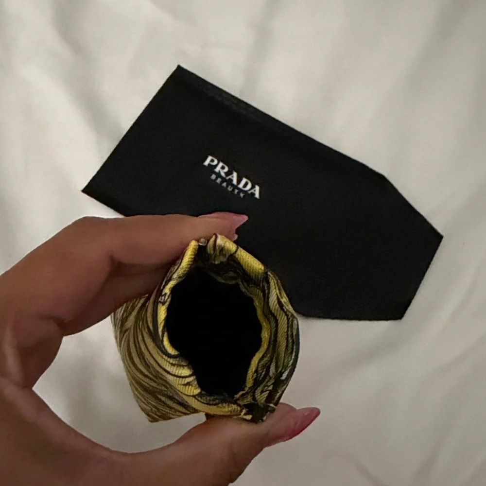 Prada pouch playful